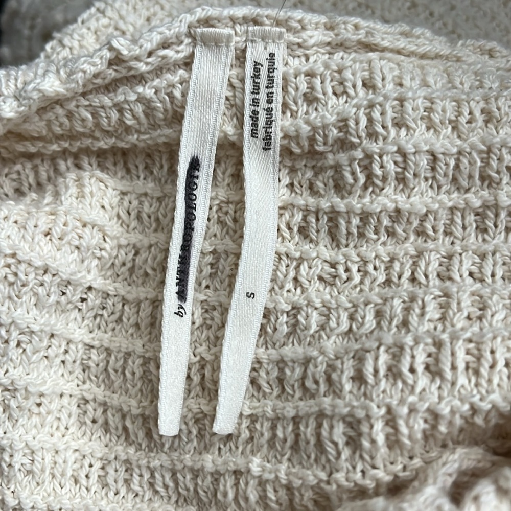 Anthropologie Mara Off-The-Shoulder Sweater Midi Dress | Sz S - Picture 5 of 8